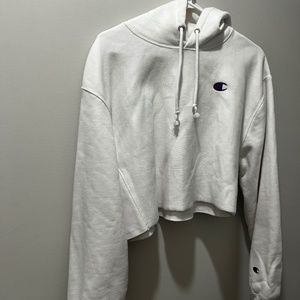 Champion Crop Top Hoodie